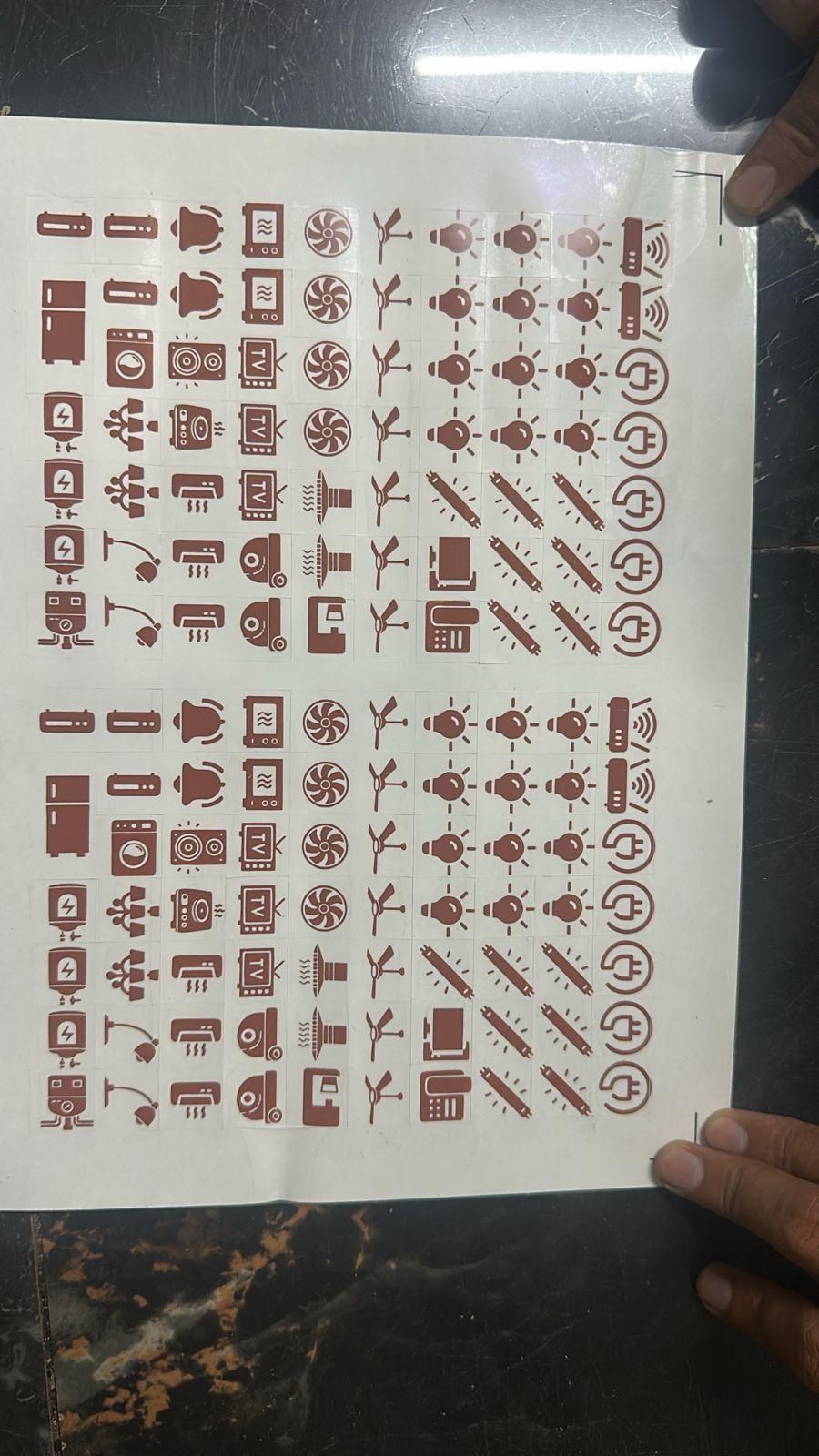 Switch Stickers (Gold)