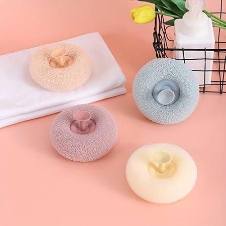 Shower Massage Ball/Loofah with Suction