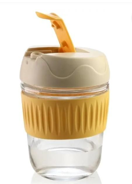 Coffee Tumbler with Airtight Lid and Straw