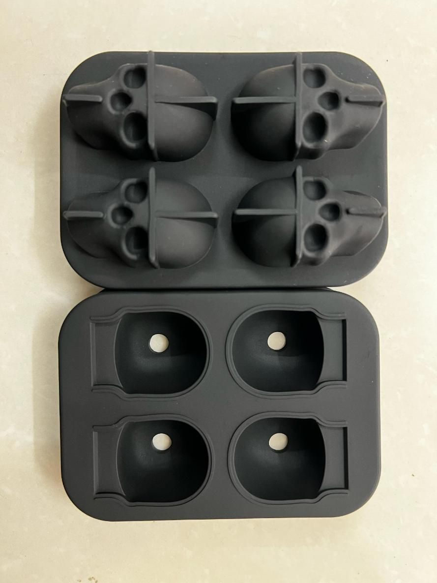 Skull Ice Cube Silicon Tray