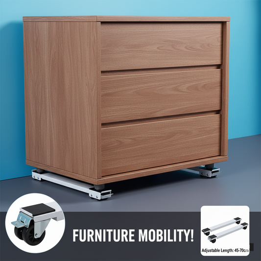 Adjustable Heavy-Weight Mover Trolley (Set of 2)