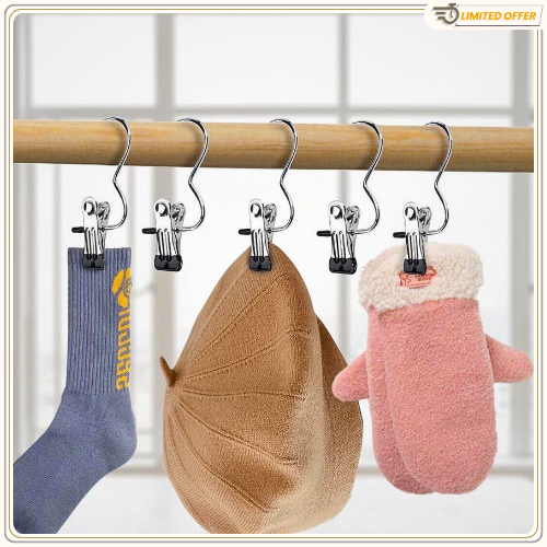 Laundry Hook / Hanging Clips (Pack of 10)