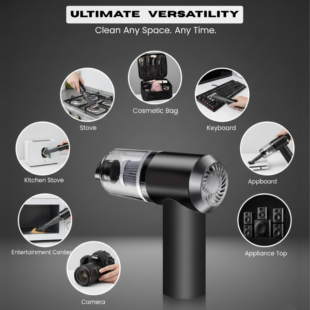 Portable Air Duster Wireless Vacuum Cleaner