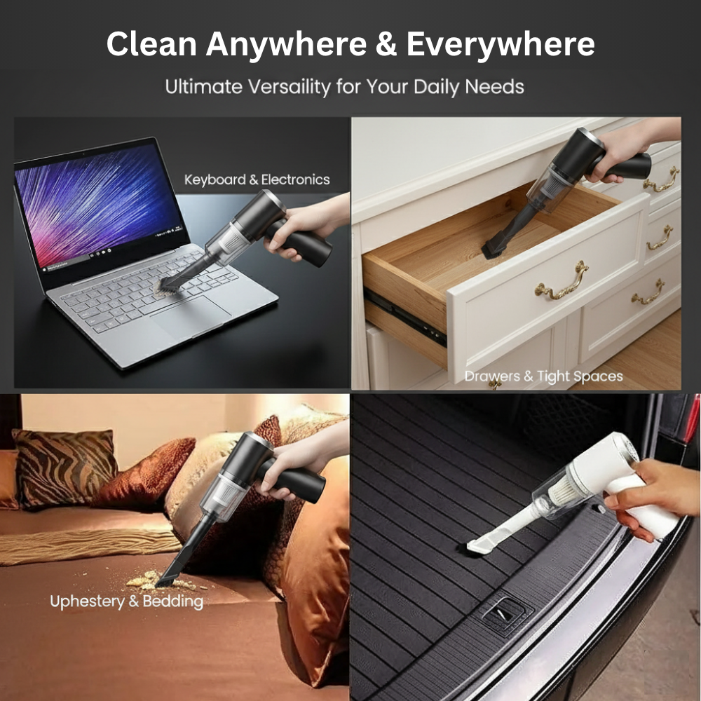 Portable Air Duster Wireless Vacuum Cleaner